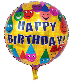 Birthday mix foil balloons bouquet - PartyMonster.ae