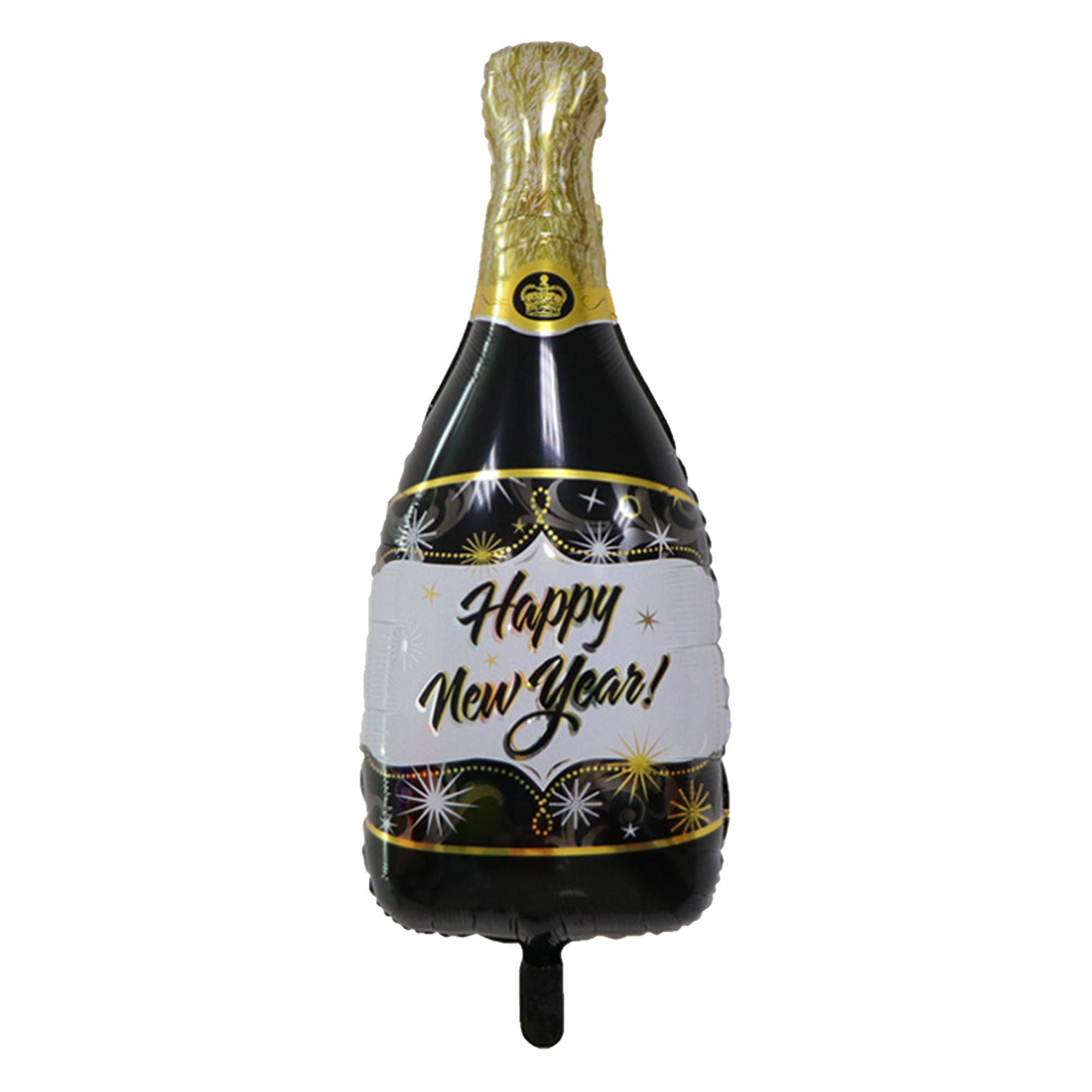 Happy New Year Champagne Bottle Foil Balloon for sale online in Dubai