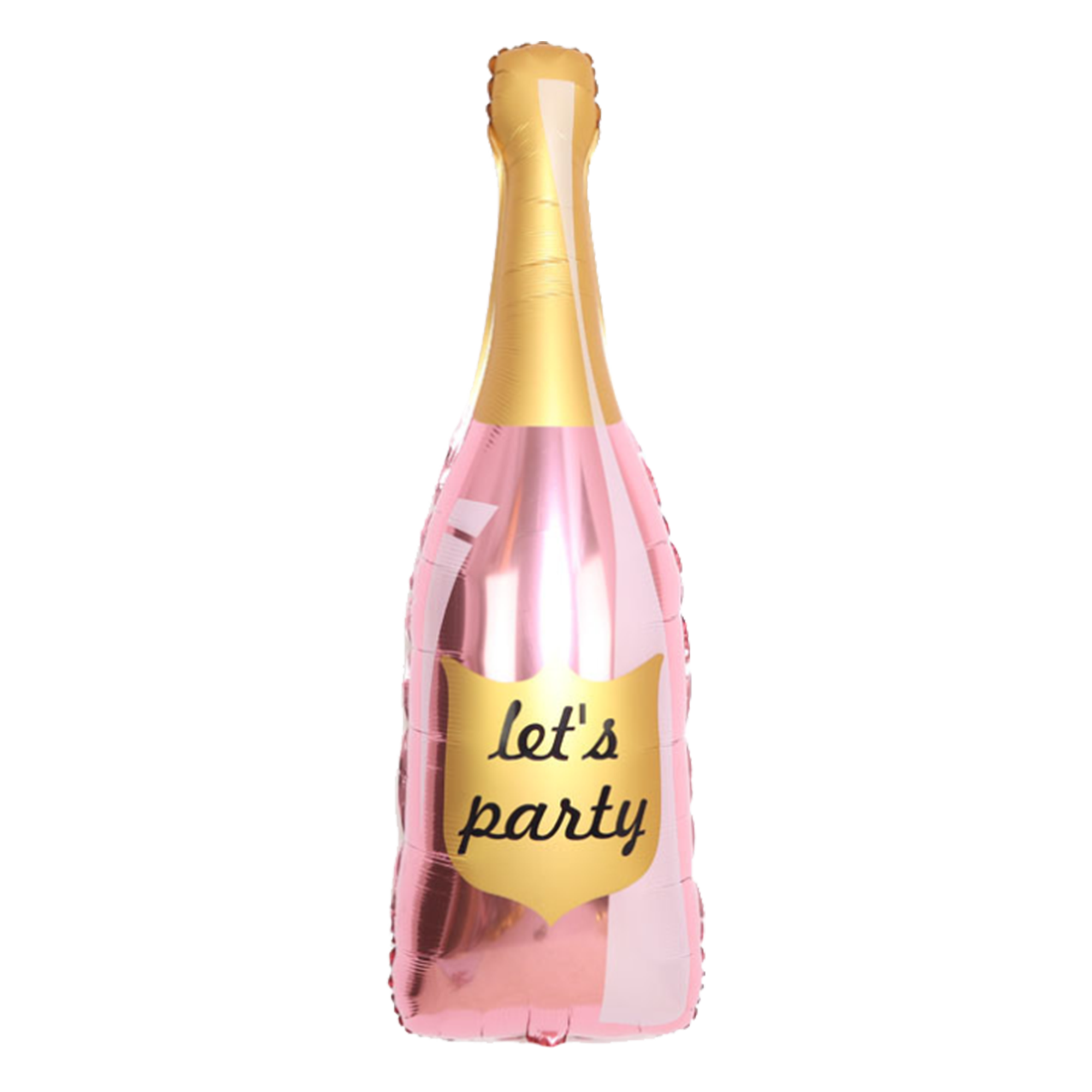 Let's Party Champagne Bottle Foil Balloon - 36 inches