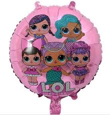 LOL Doll Family Round Foil Ballon 18in - PartyMonster.ae