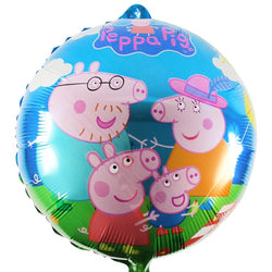 Peppa Pig Family Foil Balloon - 18in - PartyMonster.ae