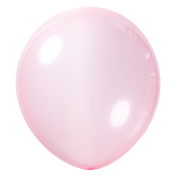 Pink bubble latex balloon for sale online in Dubai