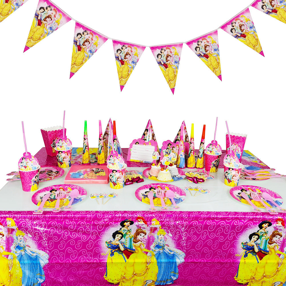 Princesses themed party supplies for sale online in Dubai