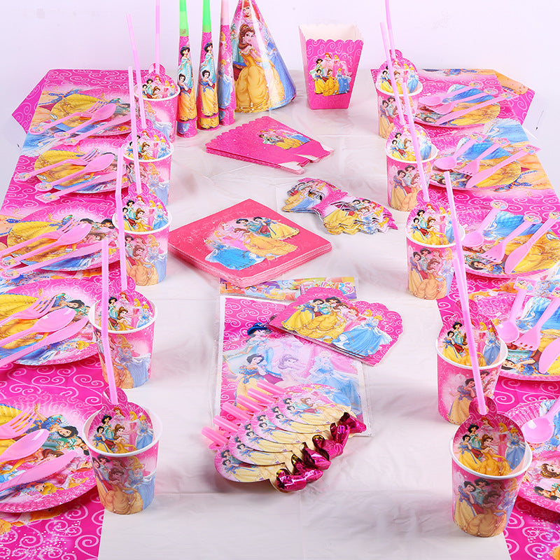 Princesses themed party supplies for sale online in Dubai