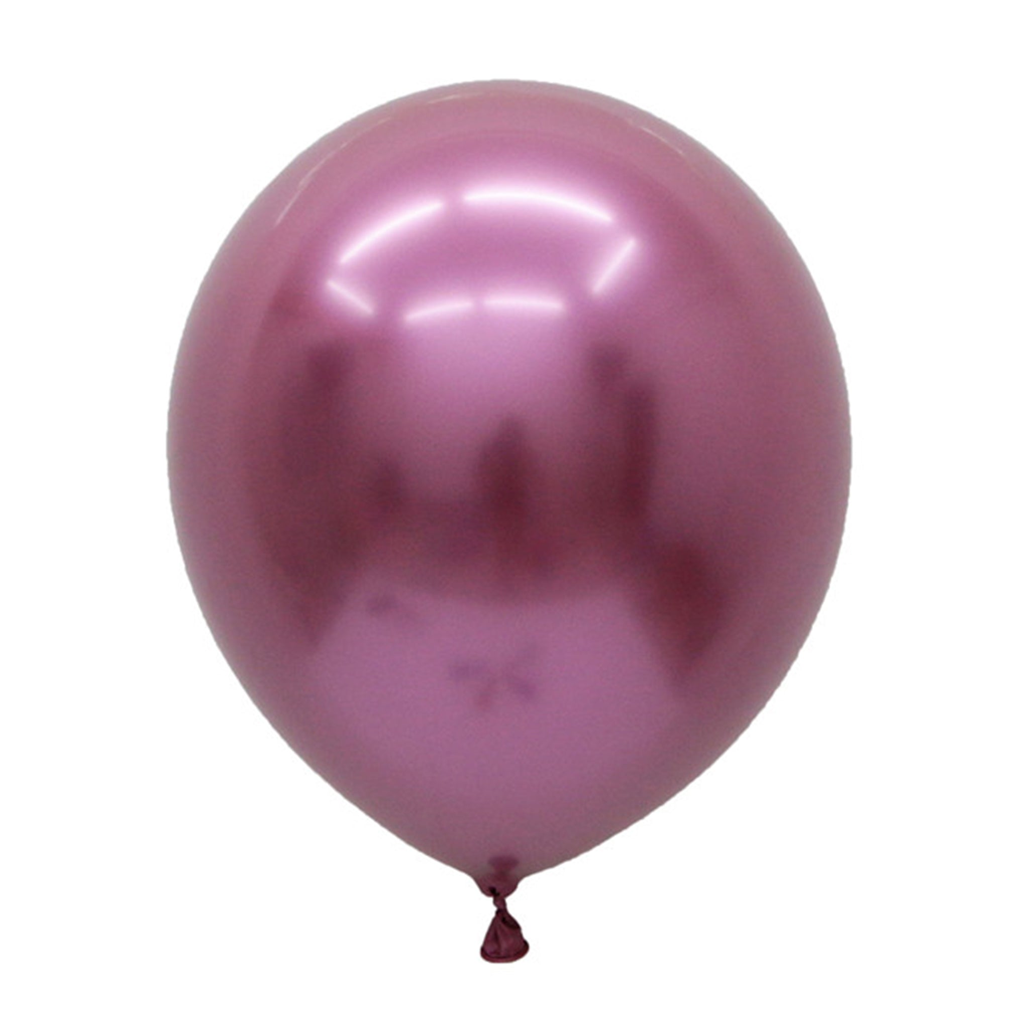 Red chrome latex balloons for sale online in Dubai