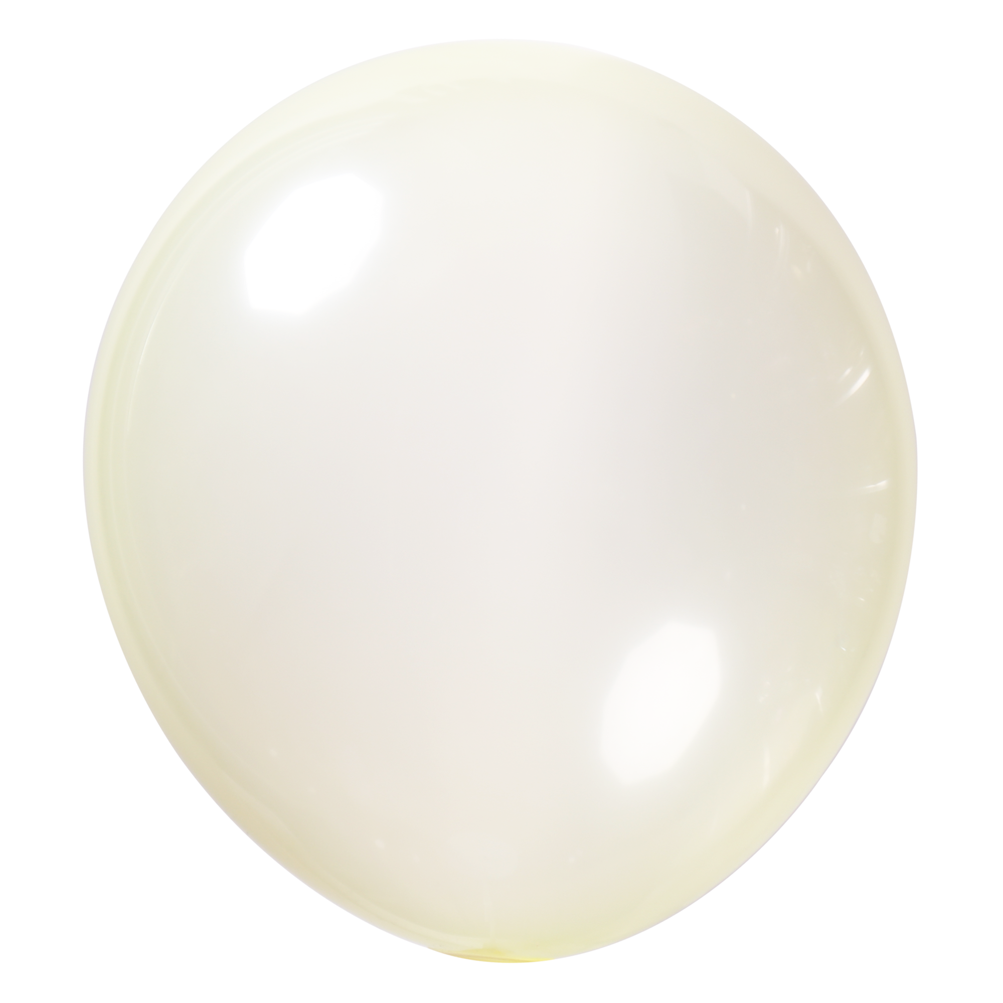 Yellow bubble latex balloon for sale online in Dubai