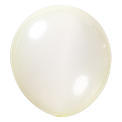 Yellow bubble latex balloon for sale online in Dubai